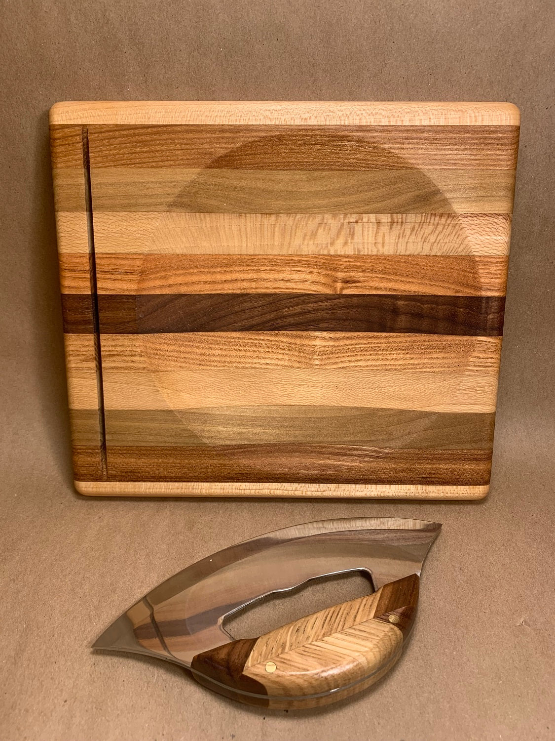 Small Ulu Cutting Board(Knife Not Included)