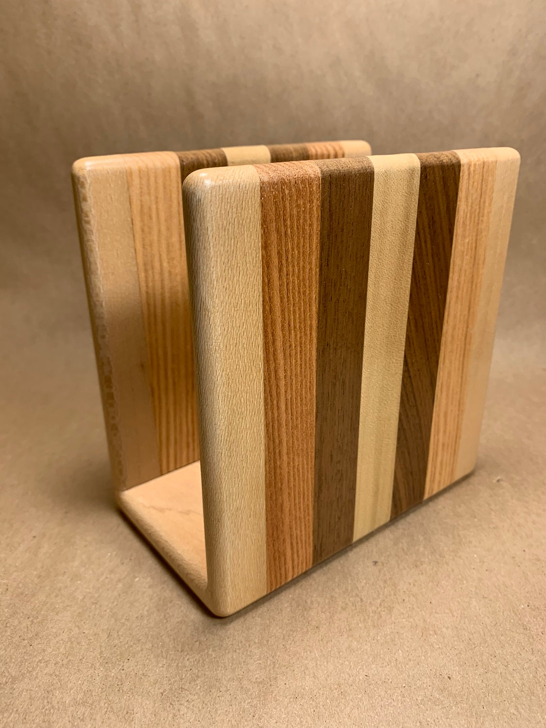 Hardwood Napkin Holder