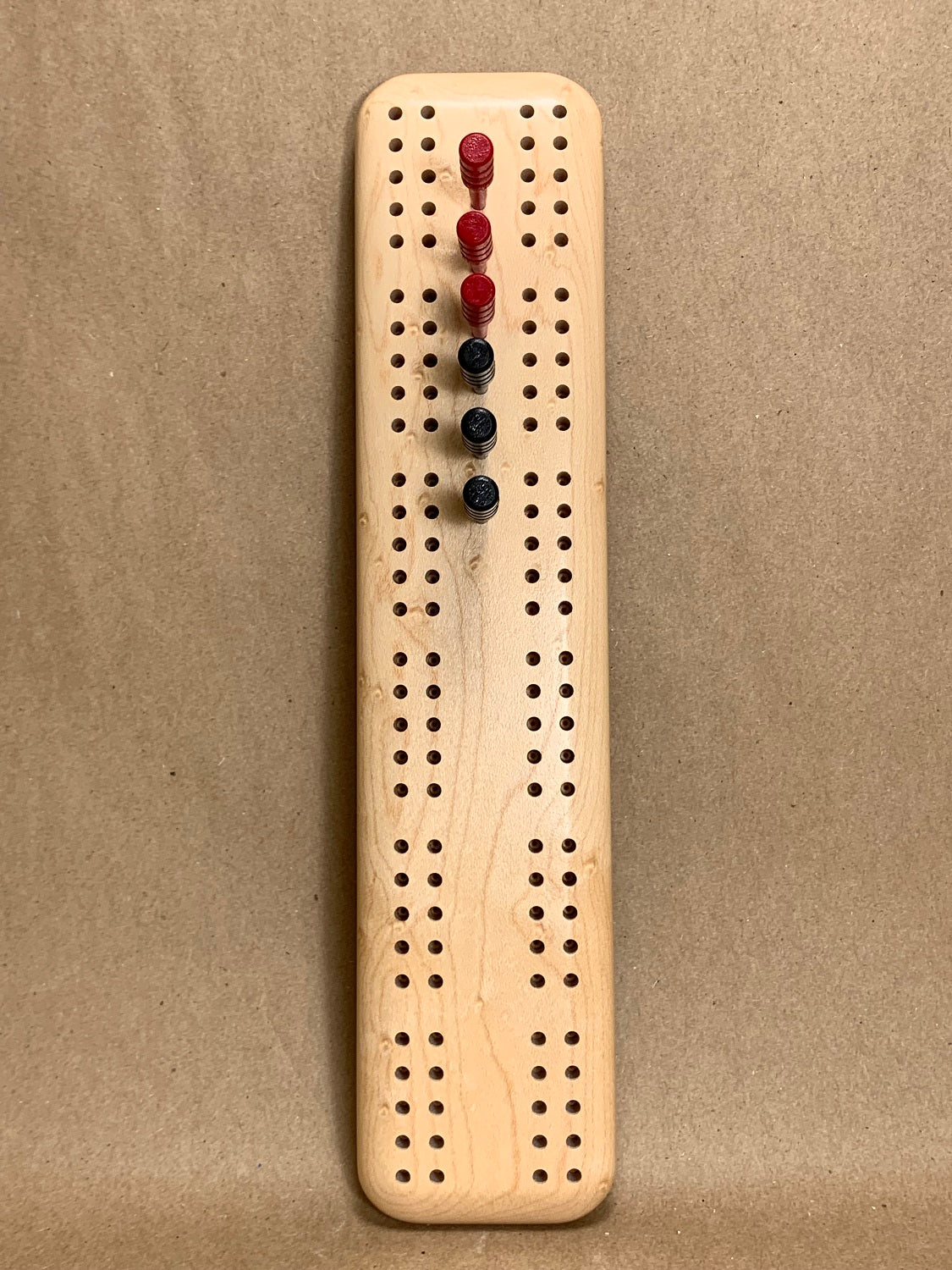 Maple Cribbage Board