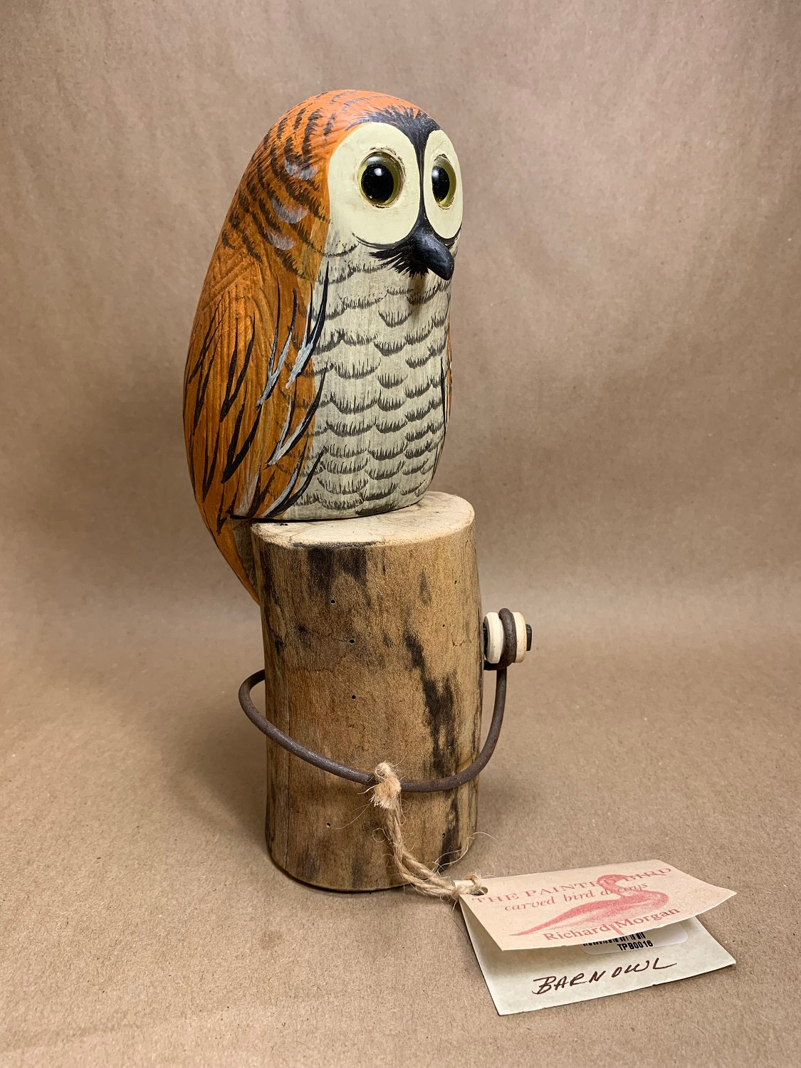 Barn Owl on a Post 8.5"