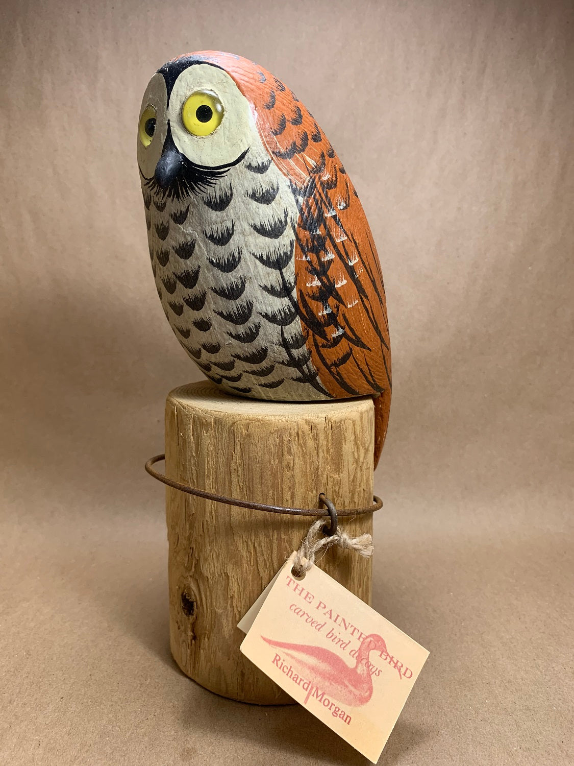 Barn Owl on Post 10"