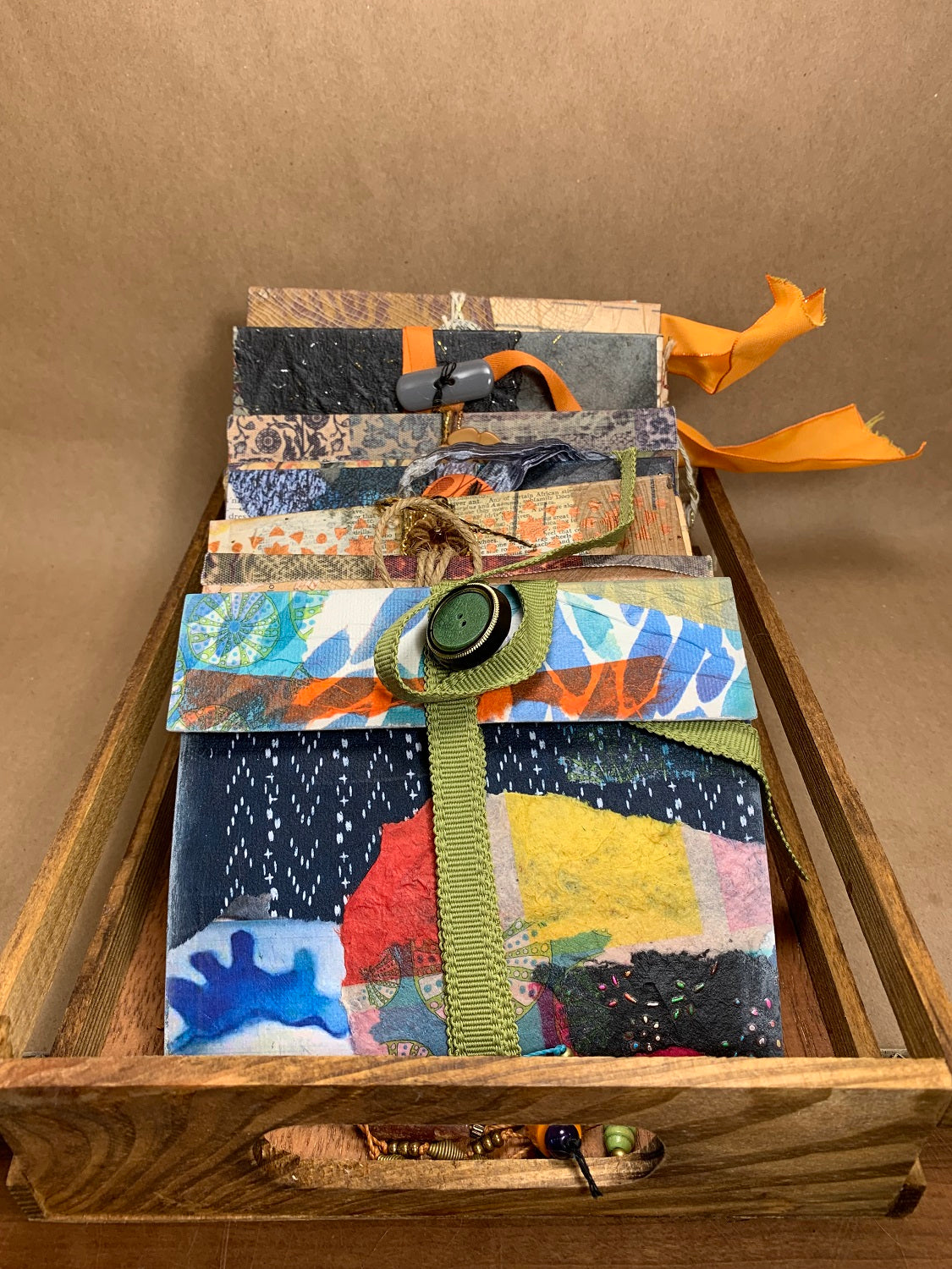 Journal from Recycled Books/Paper 5"X6"