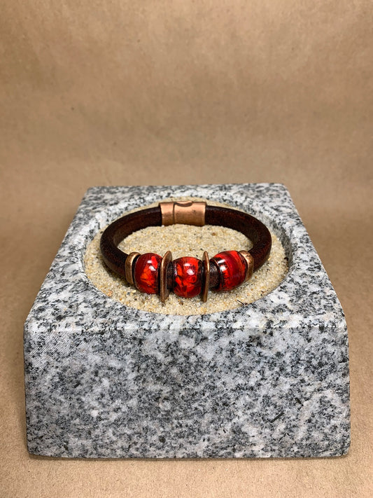 Red River Bracelet w/ Magnetic Clasp SZ Large