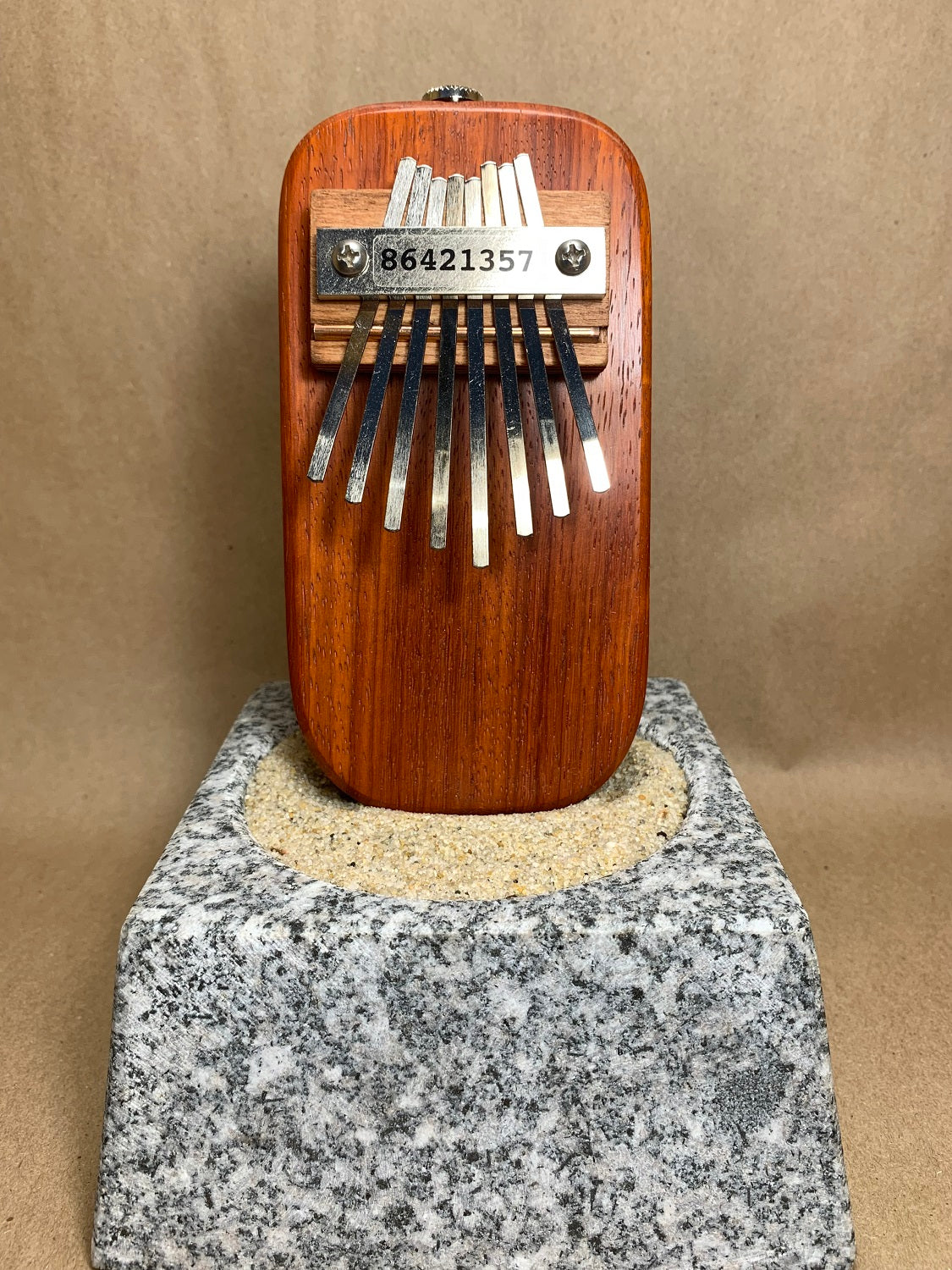 Amplified Padauk Thumb Piano