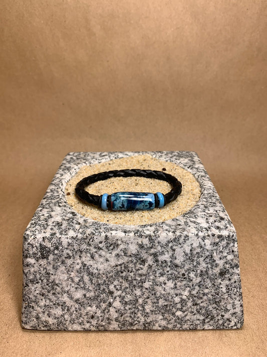 Blue Jay Black Bracelet