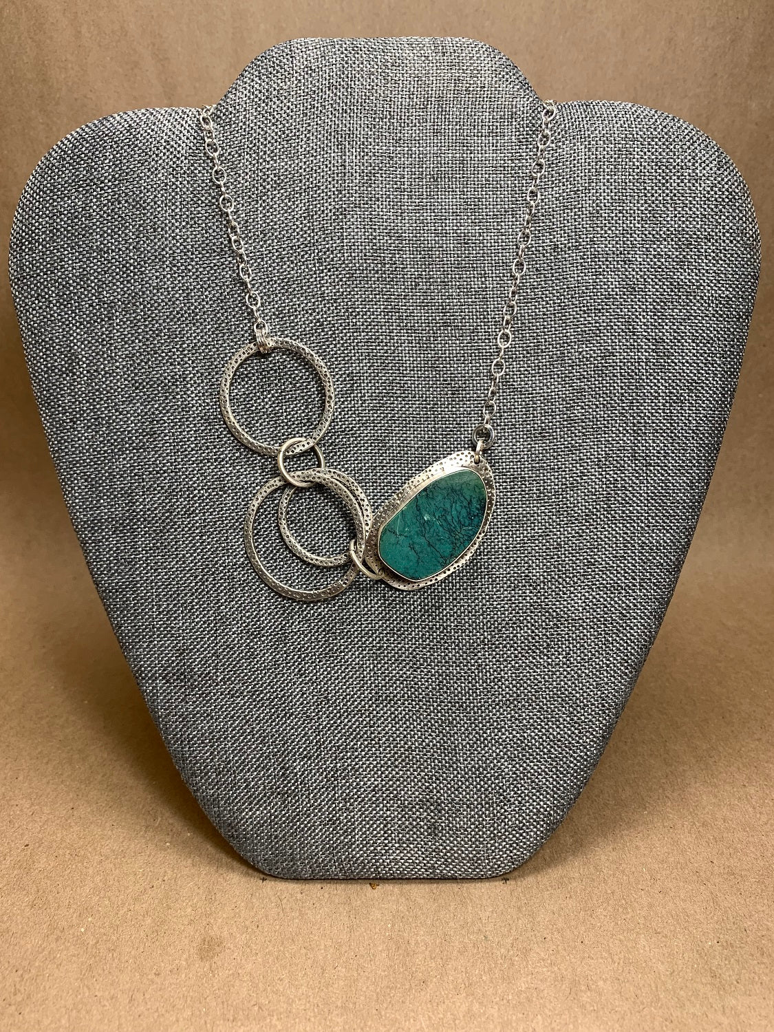 Sterling Silver and Turquoise Necklace
