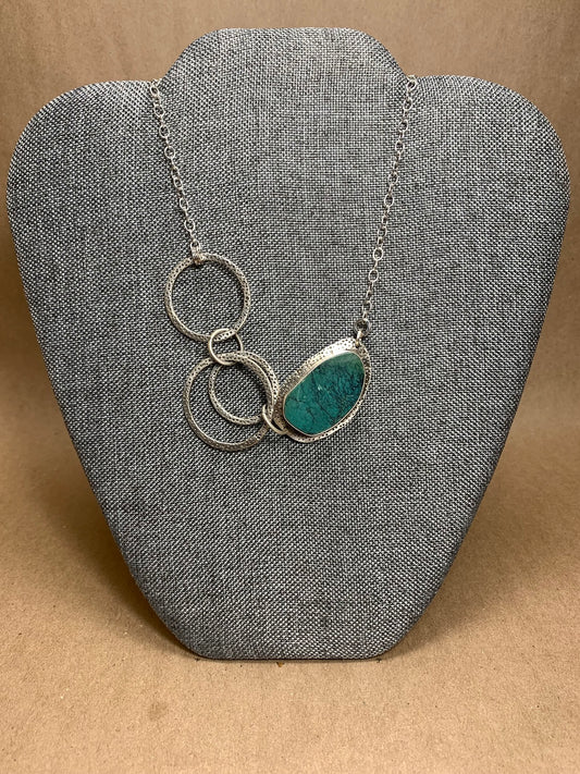 Sterling Silver and Turquoise Necklace