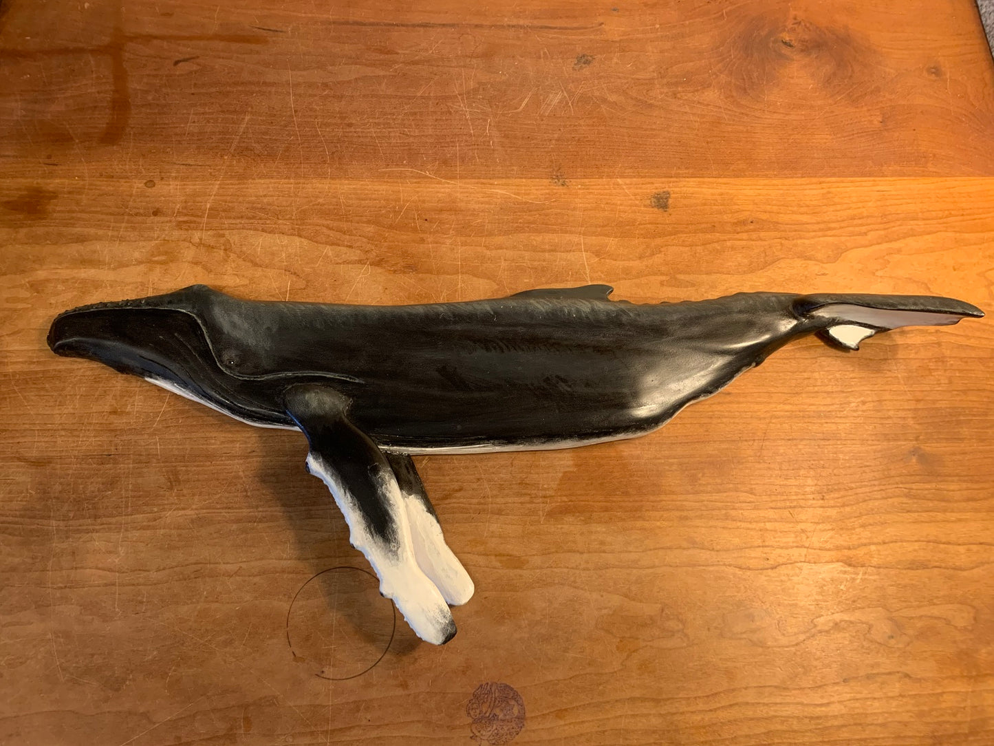 Hand Carved Humpback Whale