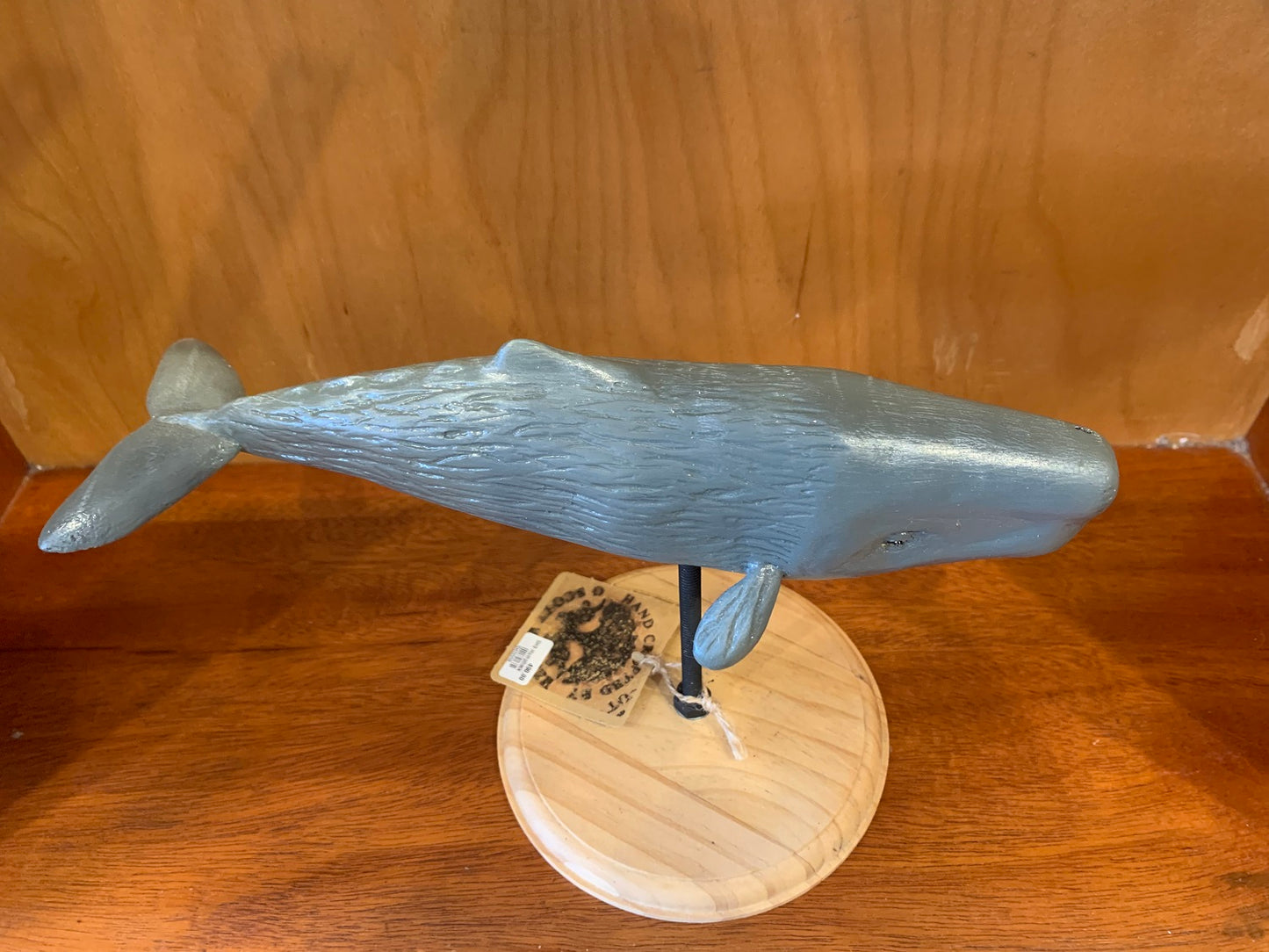 Hand Carved Female Sperm Whale