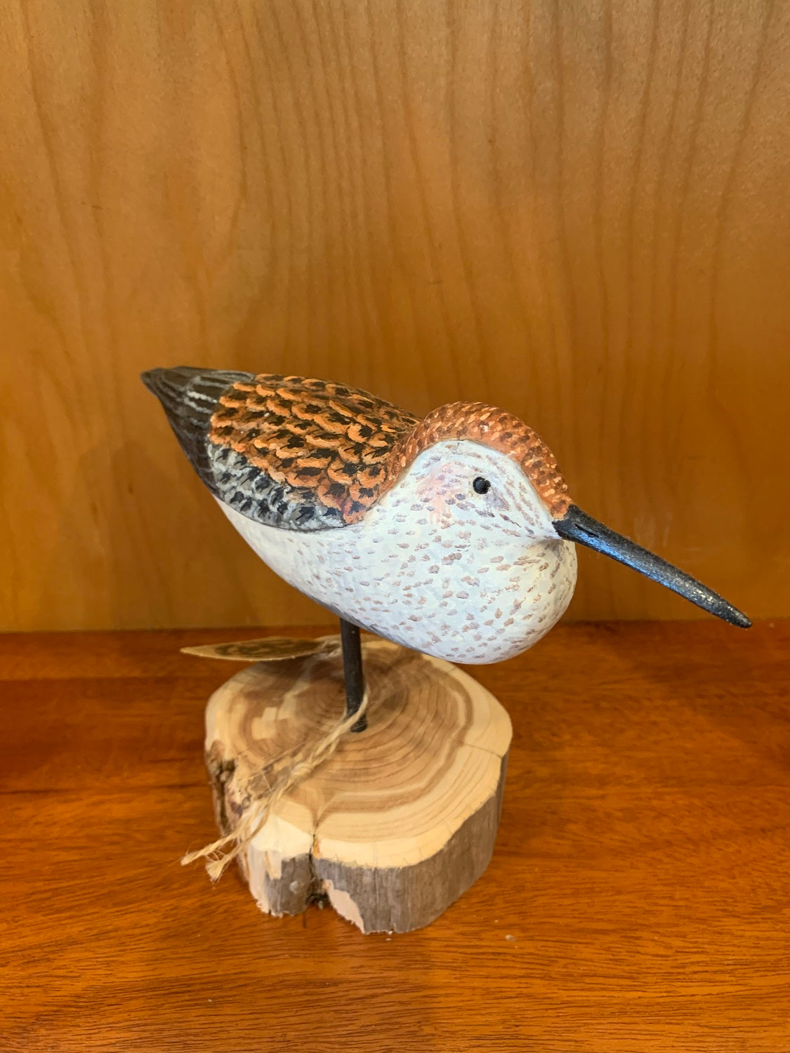 Hand Carved Dunlin Decoy