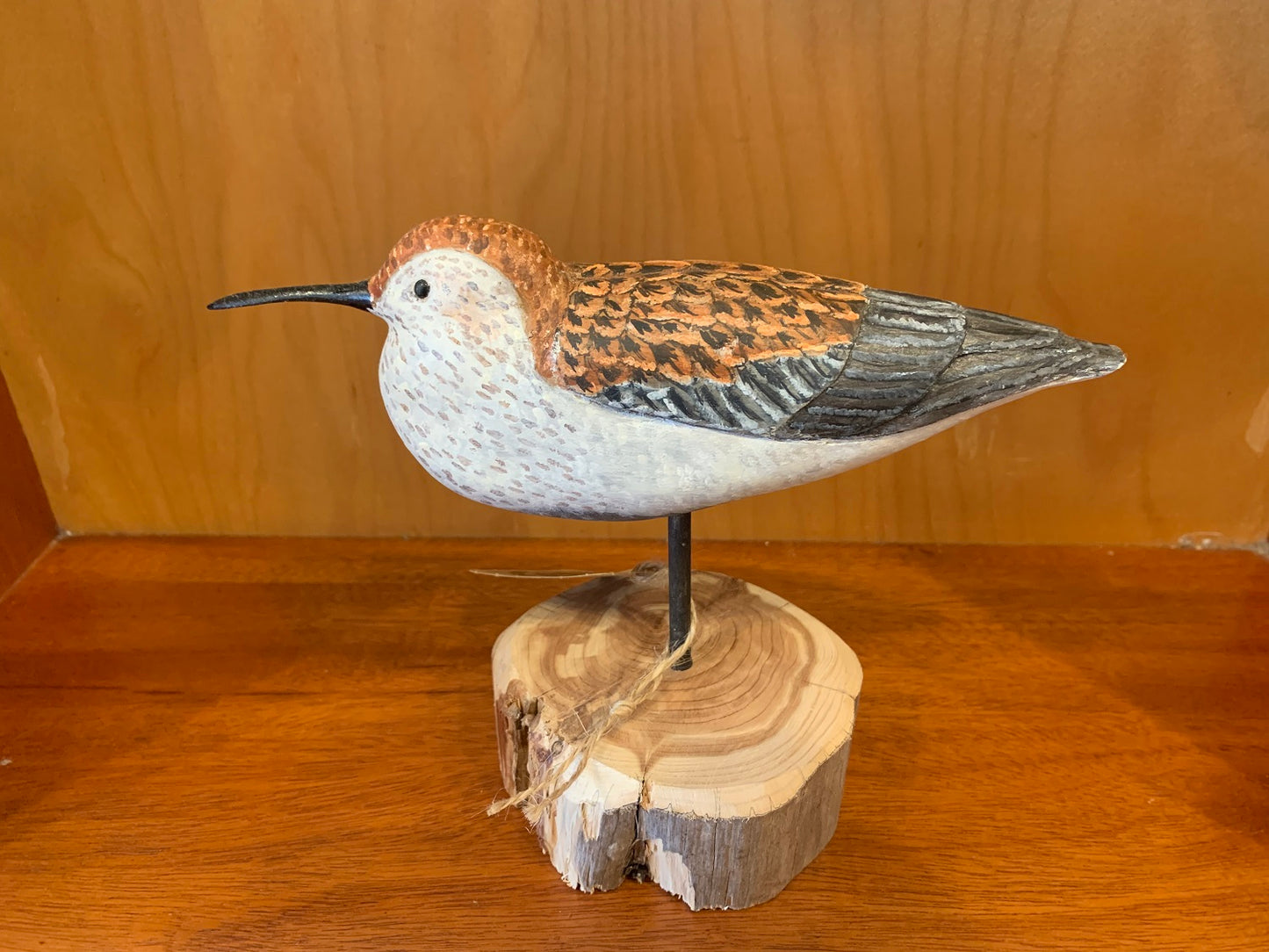 Hand Carved Dunlin Decoy
