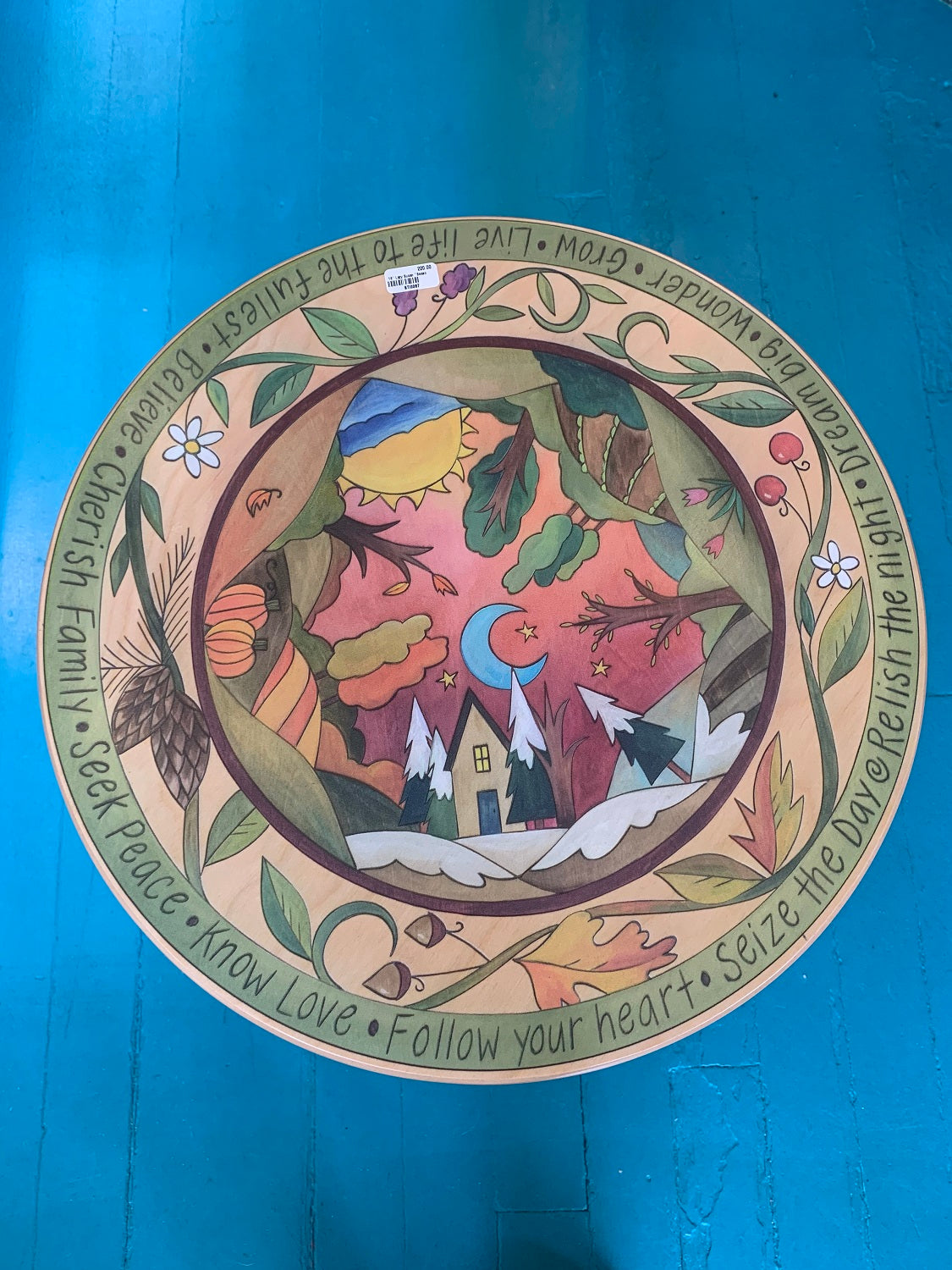 Sincerely Sticks "Seasonal Bliss" 18" Lazy Susan