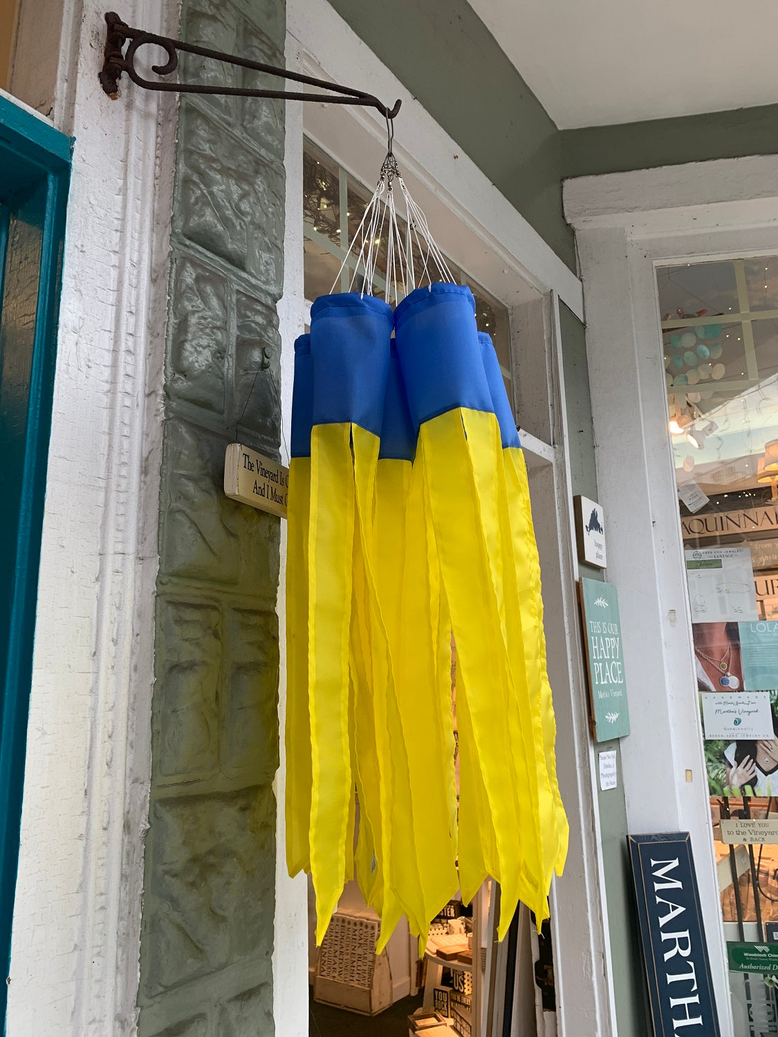 24" Ukraine Colors Wind Sock