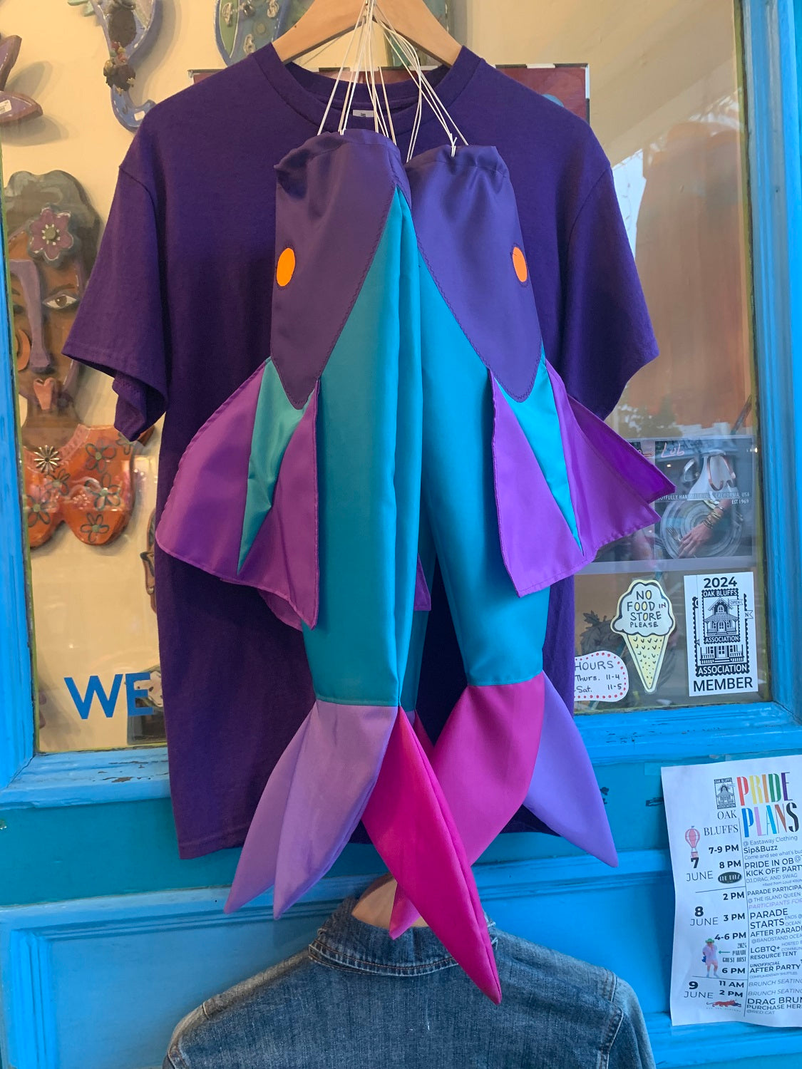 24" Flying Fish Wind Sock