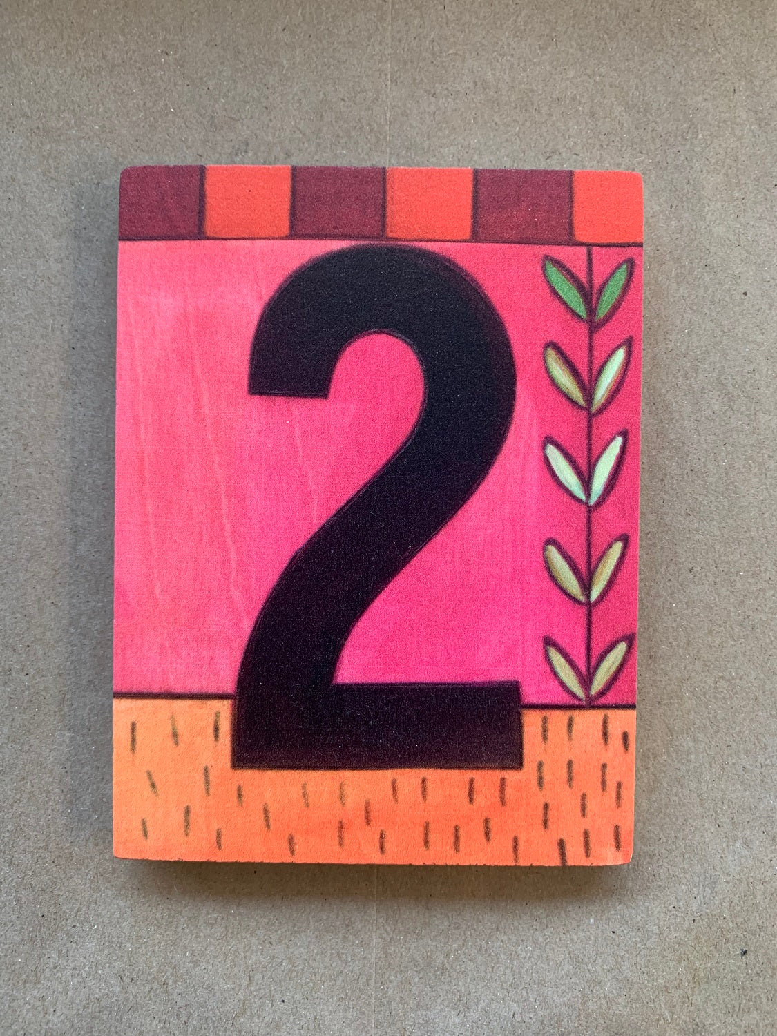 Outdoor Love #'s "2" 3X5