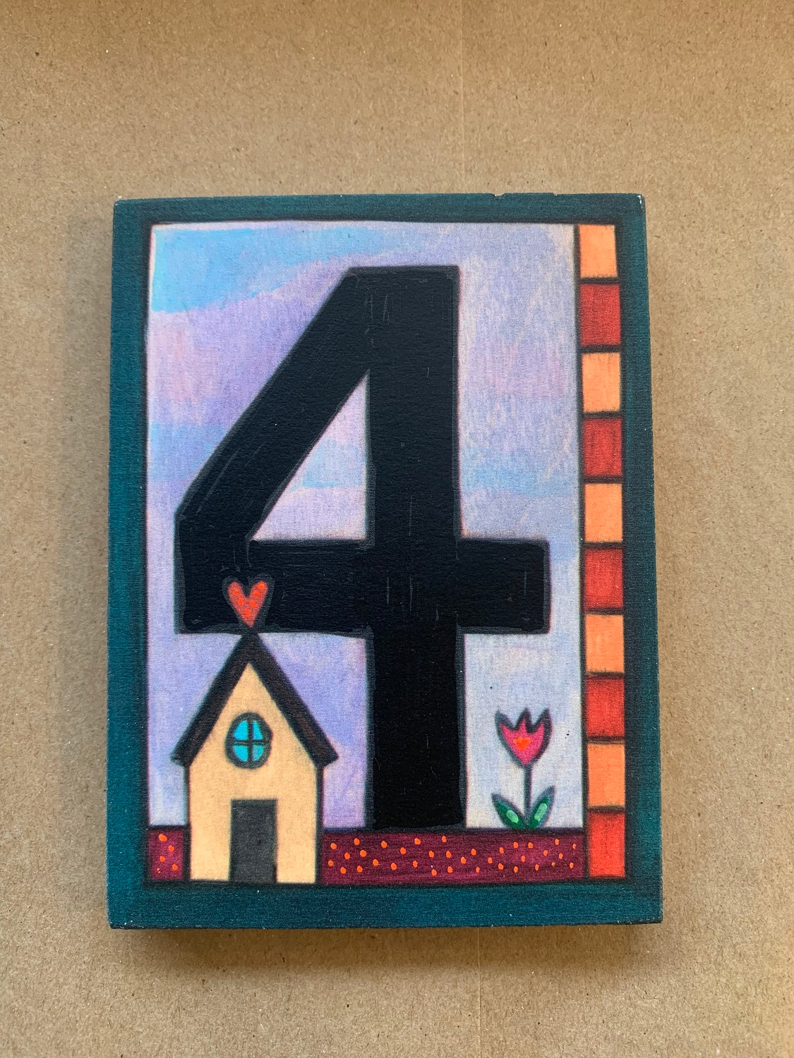 Outdoor Love #'s "4" 3X5