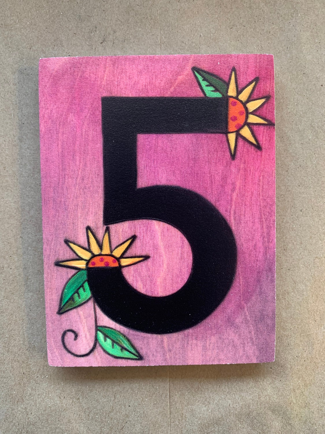 Outdoor Love #'s "5" 3X5
