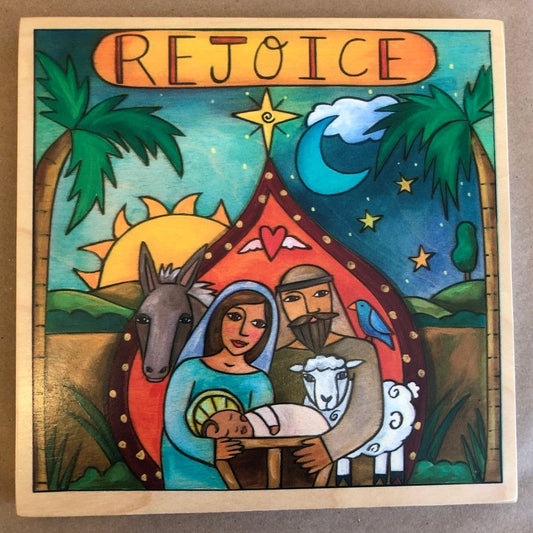 9X9 "A Star in the East" Plaque