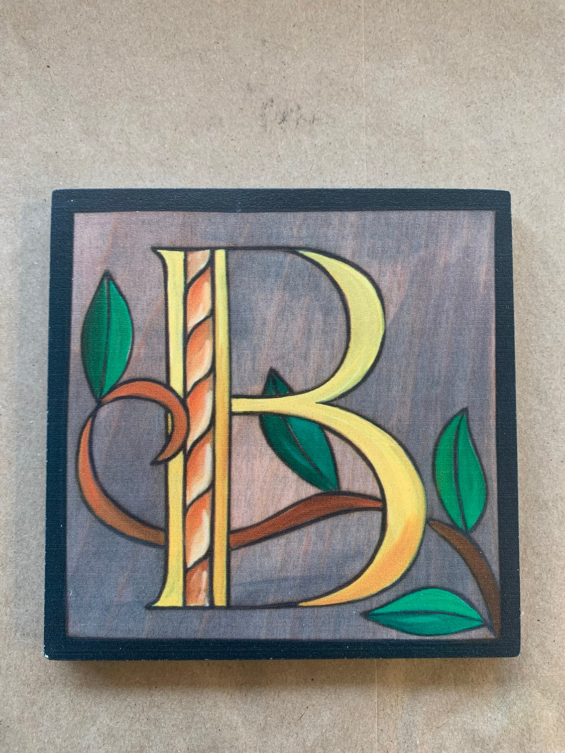 Outdoor Love Letters 5X5 "B"