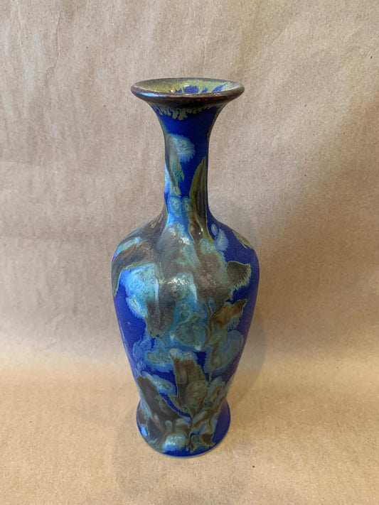 Small Vase w/ Blue Glaze