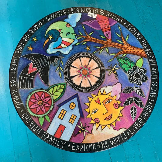Sincerely Sticks "Dream in Color" 18" Lazy Susan