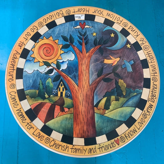 Sincerely Sticks "Dancing Birds" 18" Lazy Susan