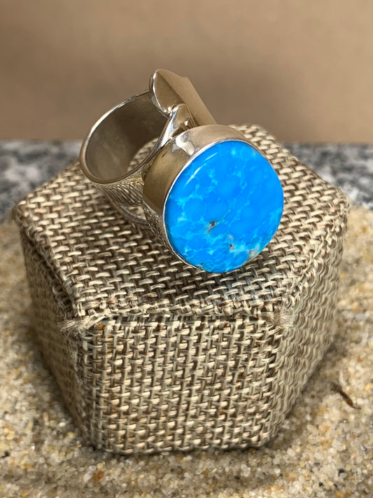 Turquoise Ring Size 7.5-8