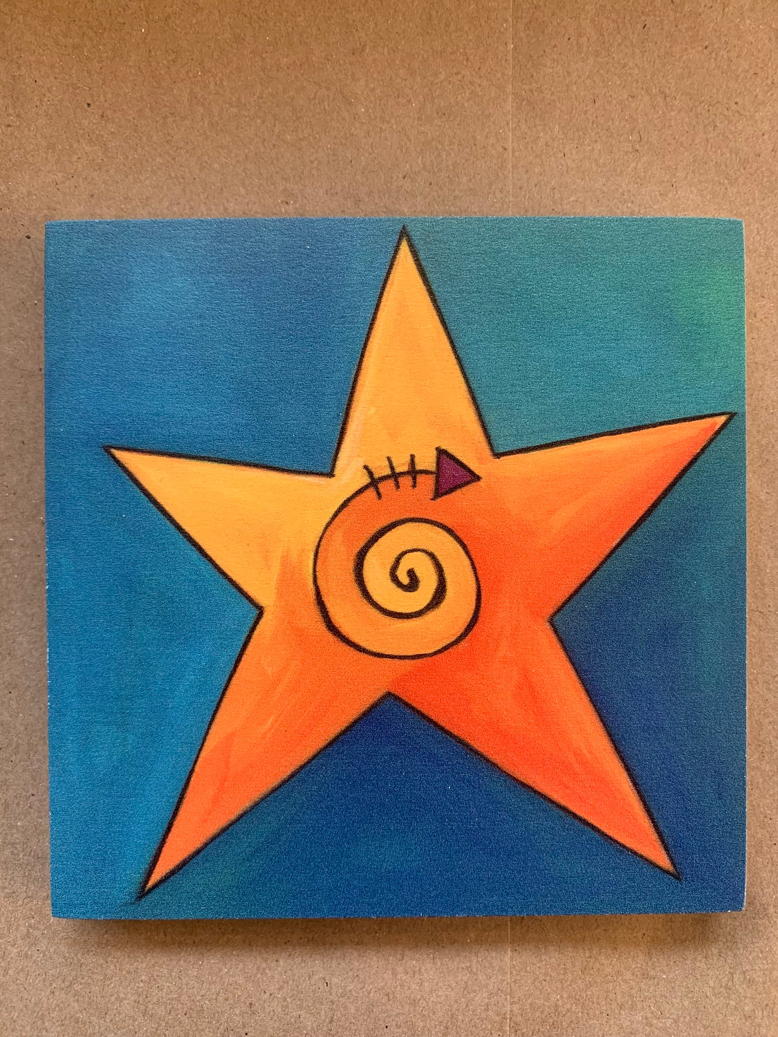 Outdoor Love Letters 5x5 "Star"