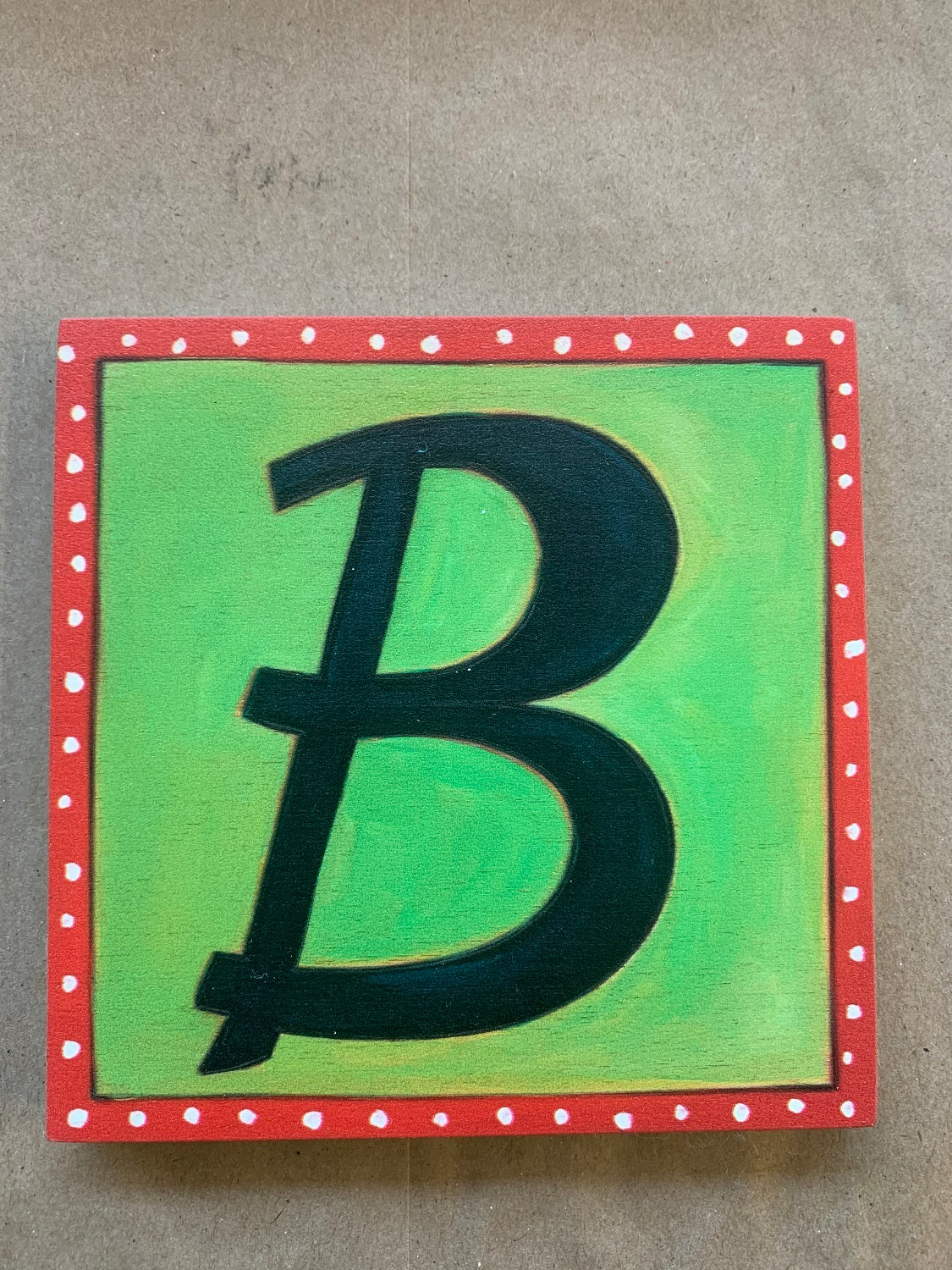 Outdoor Love Letters 5X5 "B"
