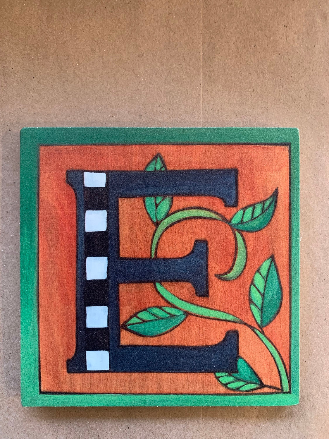 Outdoor Love Letters 5X5 "E"