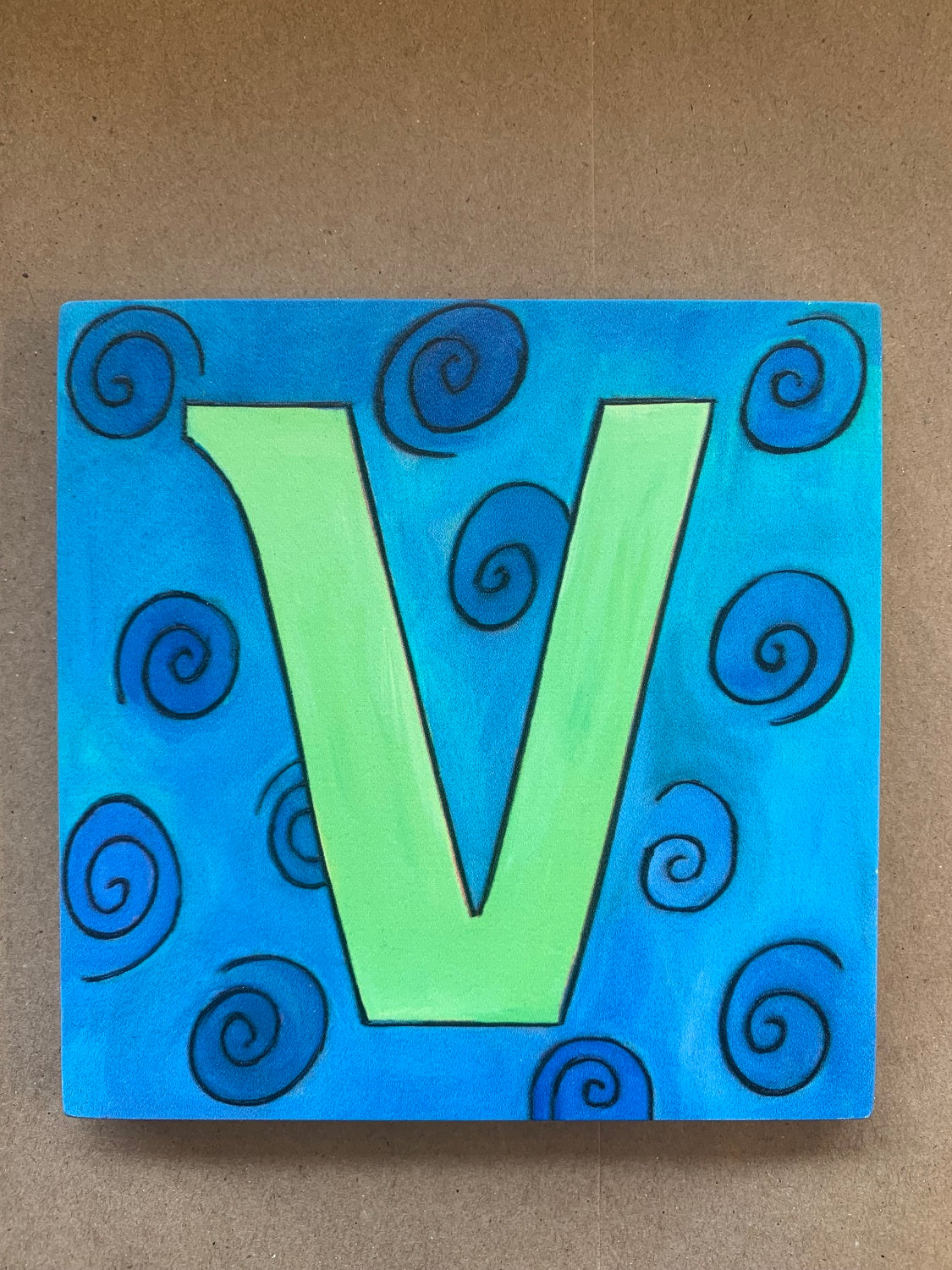 Outdoor Love Letters 5X5 "V"