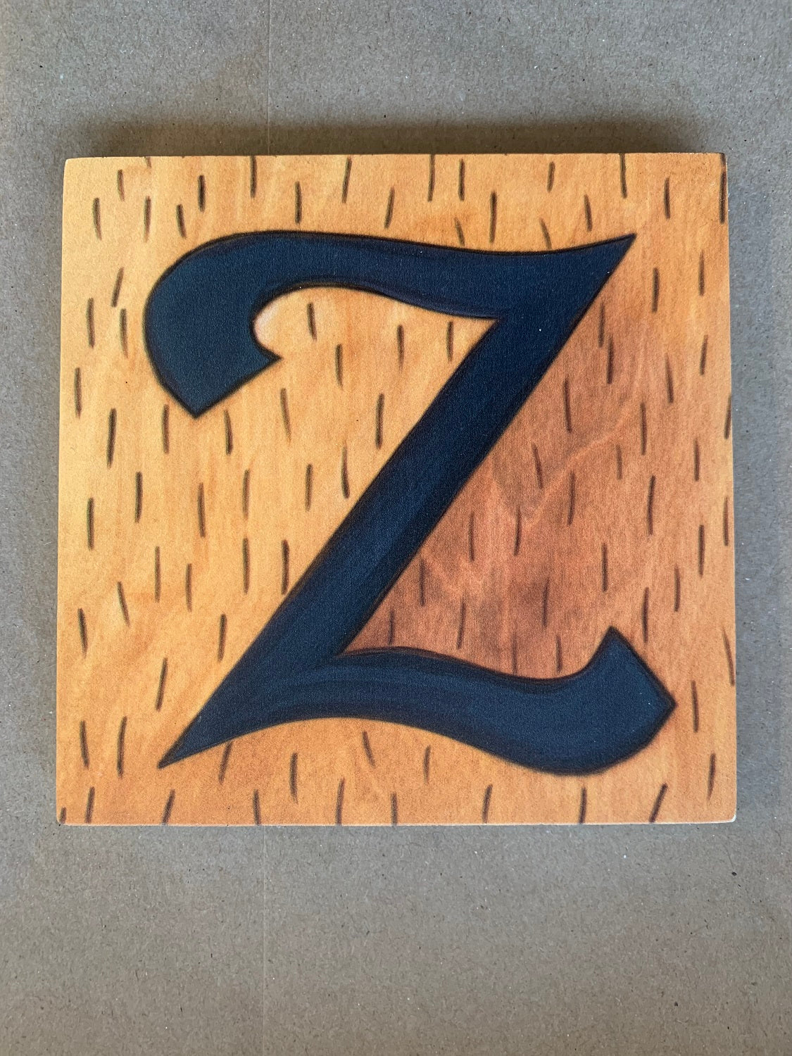 Outdoor Love Letters 5X5 "Z"