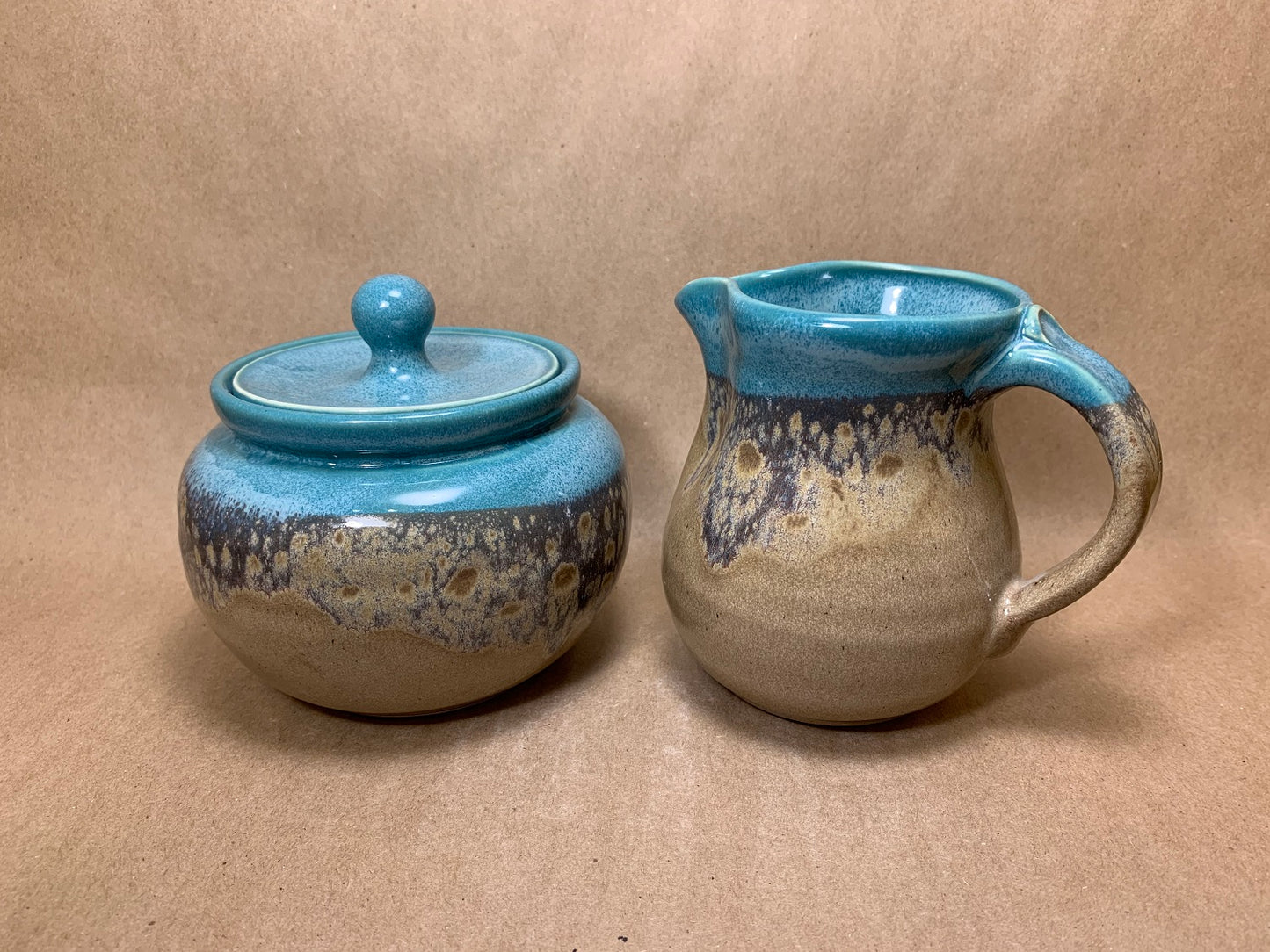 Cream and Sugar Bowl w/ Lid