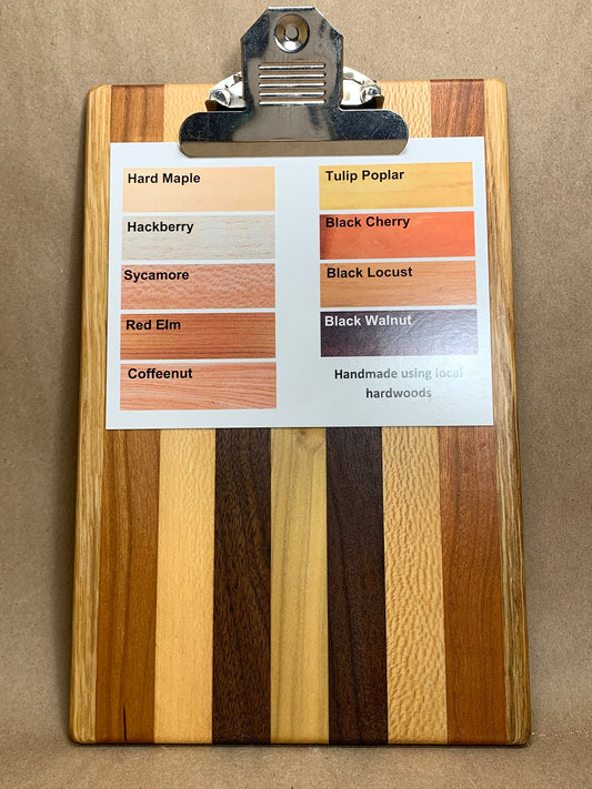 Small Hardwood Clipboard 9.5"X 6"