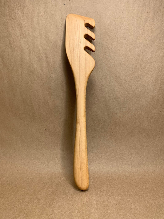 Small Maple Pasta Spatula 12.5"