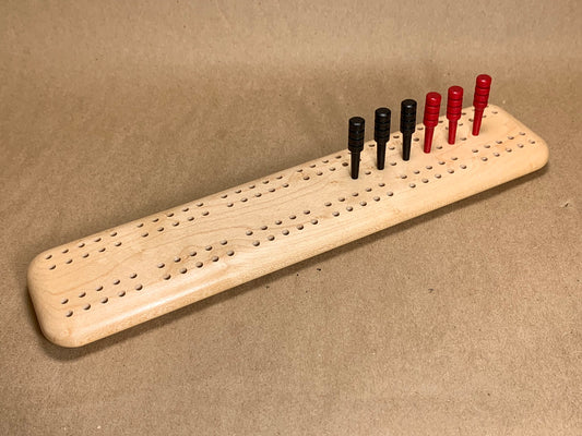 Maple Cribbage Board