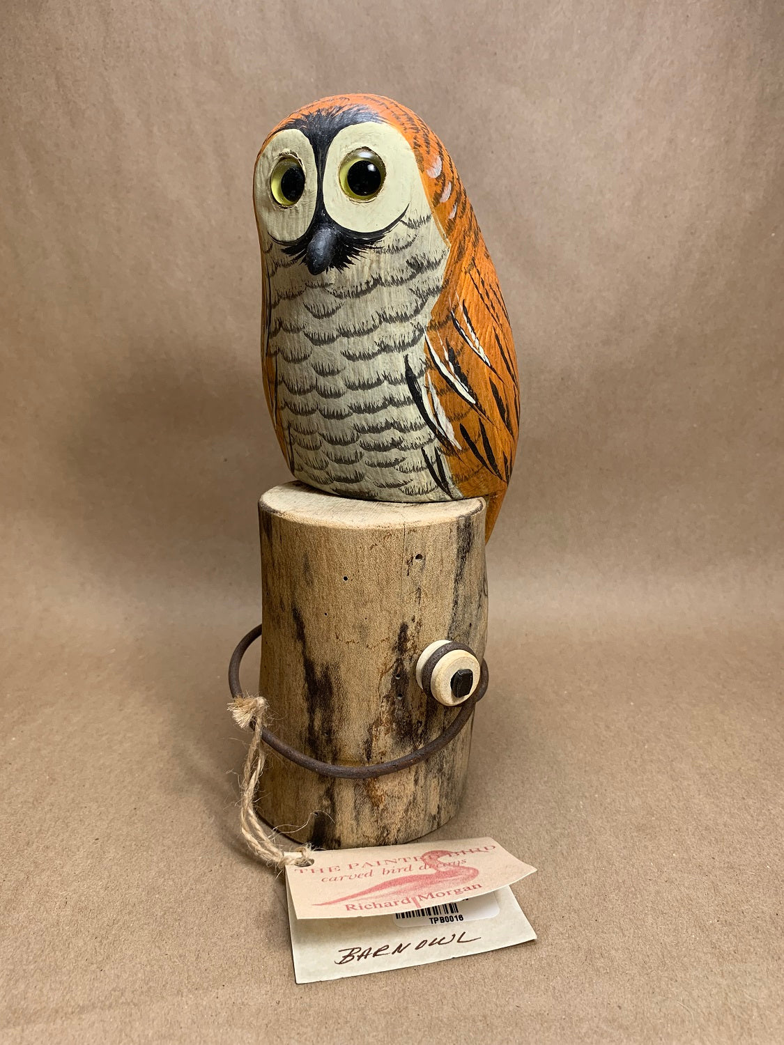 Barn Owl on a Post 8.5"