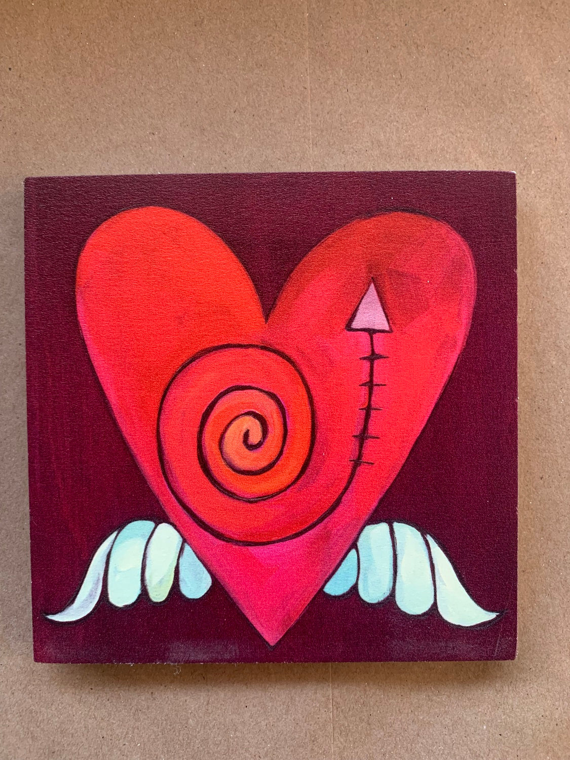 Outdoor Love Letters 5x5 "Heart"