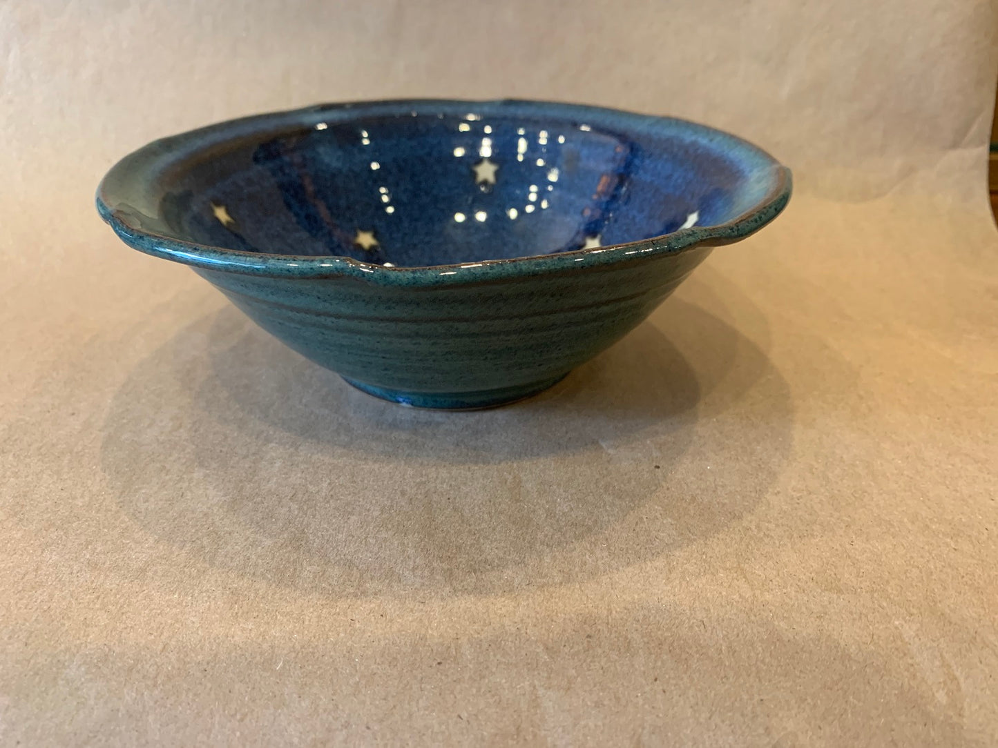 Fluted Edge Soup Bowl 7"dia