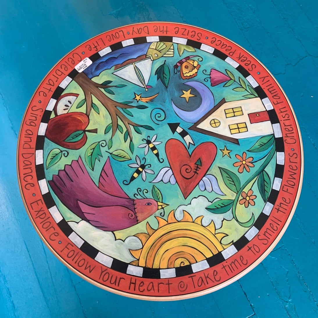 Sincerely Sticks "Playful Day" 18" Lazy Susan