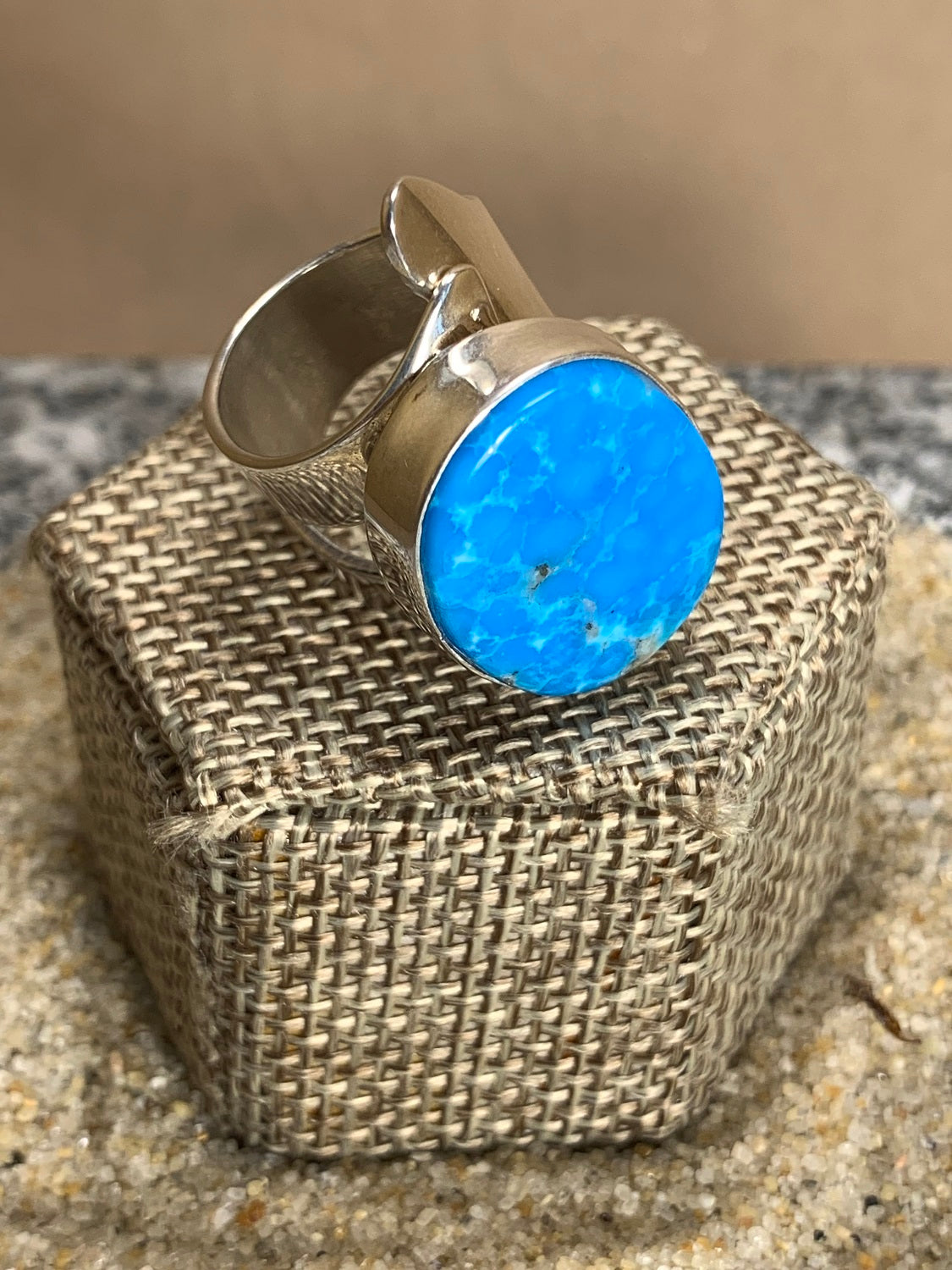 Turquoise Ring Size 7.5-8