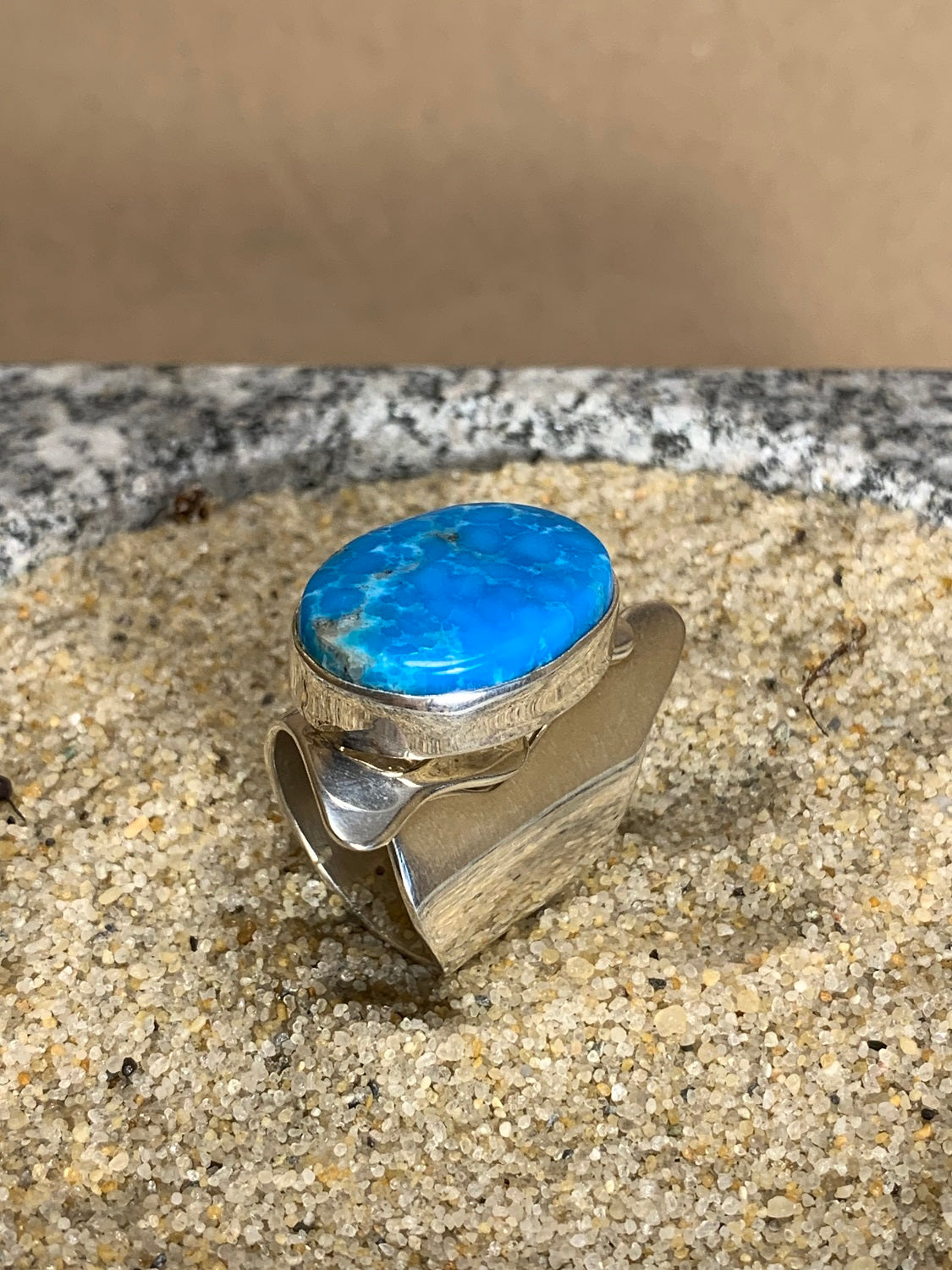 Turquoise Ring Size 7.5-8