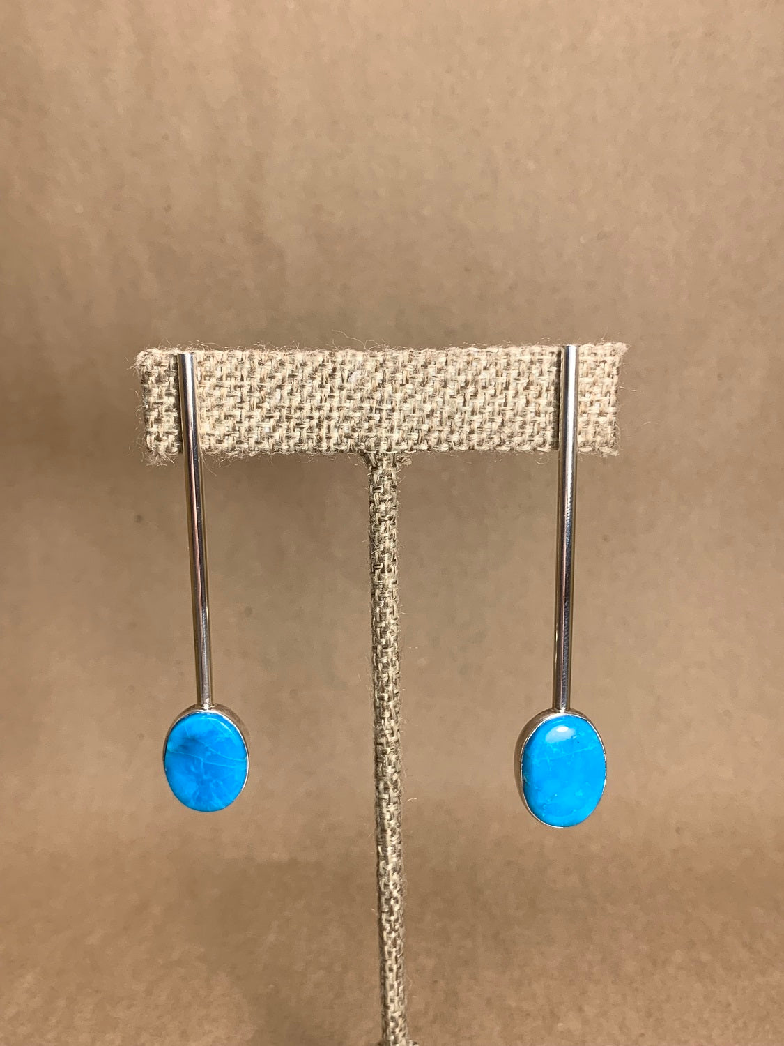 Sterling Silver and Turquoise Post Earrings