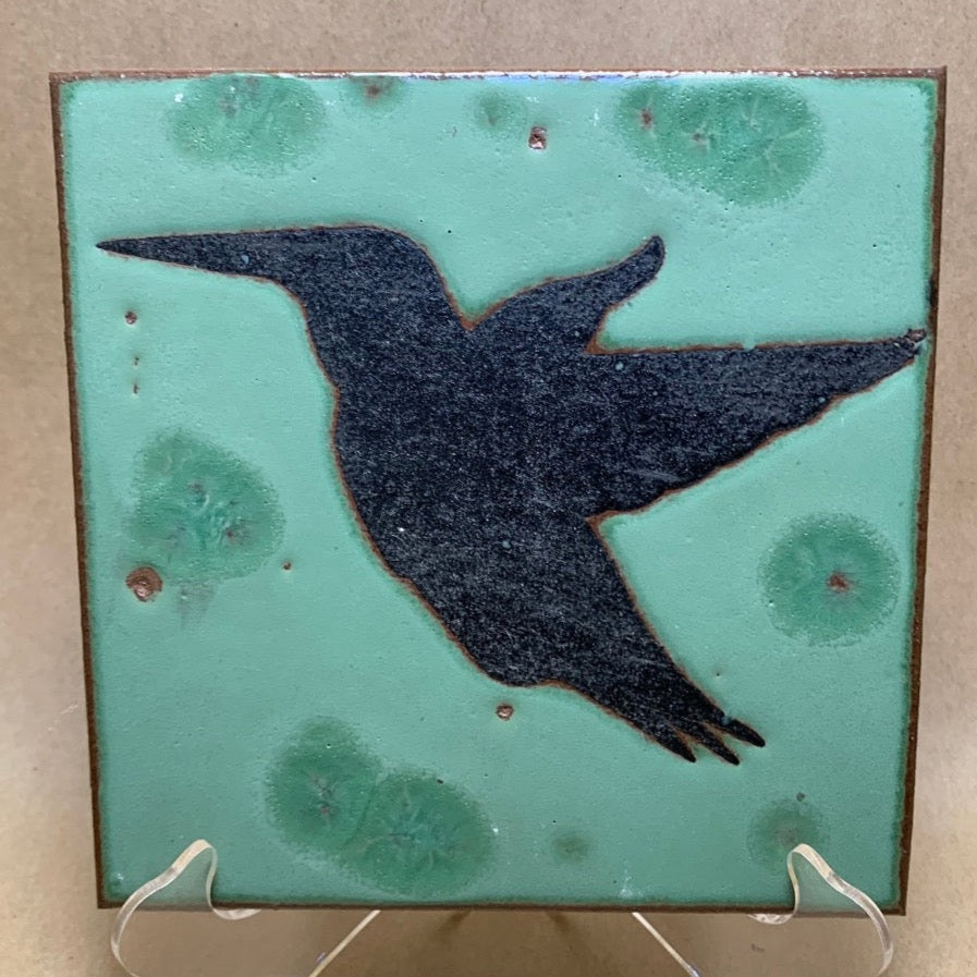 6x6 Hummingbird Trivit/Tile