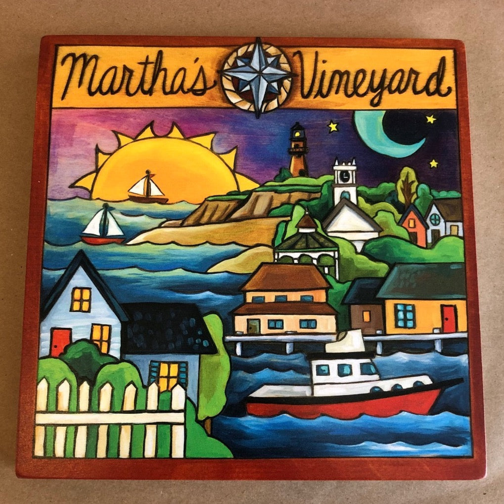 9X9 MV "Shore Life" Plaque