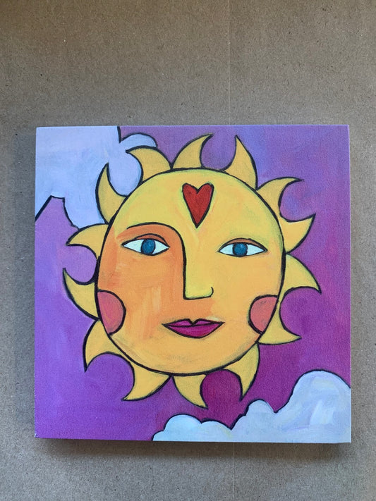 Outdoor Love Letters 5x5 "Sun"