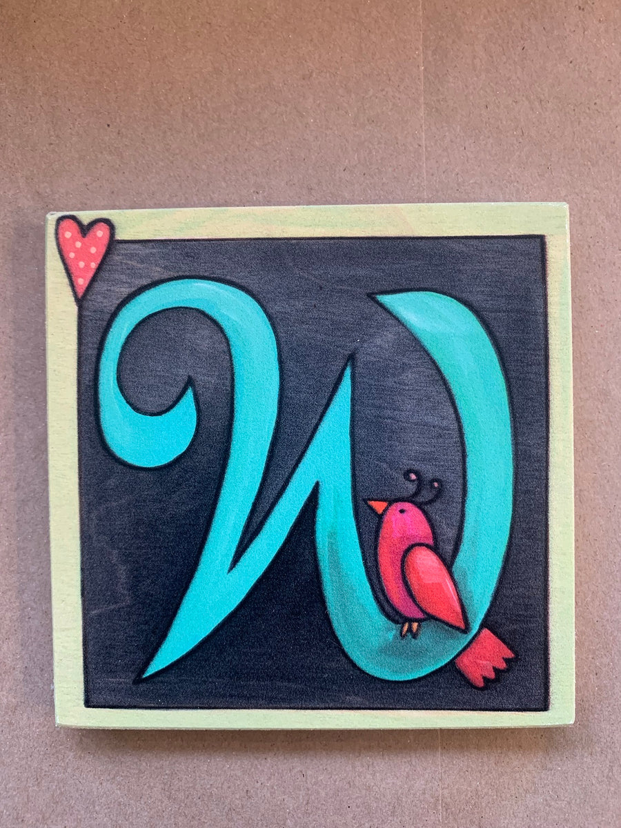 Outdoor Love Letters 5X5 "W" CraftworksGallery