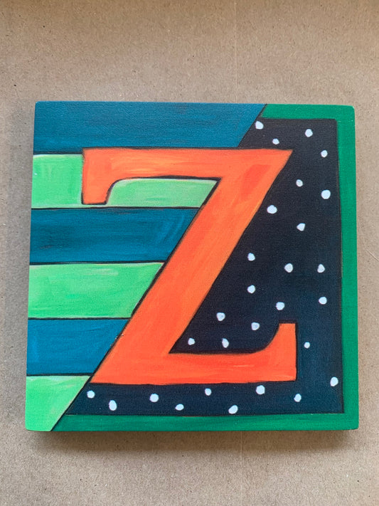 Outdoor Love Letters 5X5 "Z"